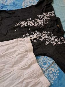 Elegant Black Kurta Set