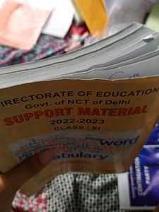 Support Material For Class 11th English