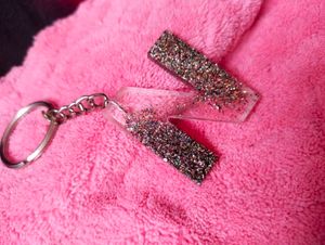 N Letter Keychain