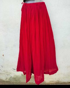Red Lehnga Skirt