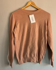 Peach Knit Sweater