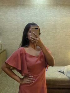 Cute Peach Dress