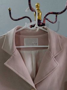 Elegant Pale Pink Coat