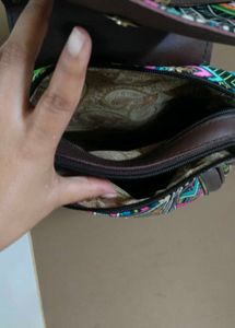 Priyanshi Handicraft Ikkat Sling Bag