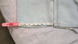 Unisex Denim Jeans Back Pocket Designated