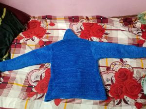 Blue Shimmer Sweater