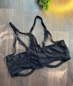 front open lace bra
