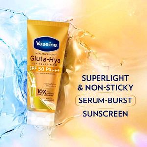 Vaseline Gluta Hya Antioxidant SPF 50 PA+++ 🌞