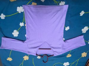 Lavender Crop Top