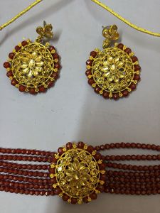 CHOKER Beaded Necklace Set + free gift