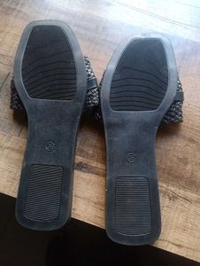 Luna Blu Woven Slide Sandals