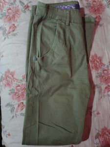 Authentic Basic Zara Olive Green Vintage Pants