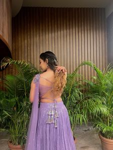 Lavender Lehenga