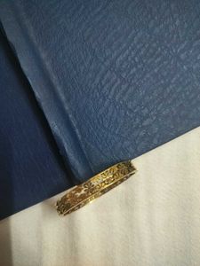 Anti Tarnish Floral Open Bracelet/Bangle