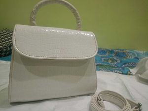 Classy Handbag With Shoulder Strap