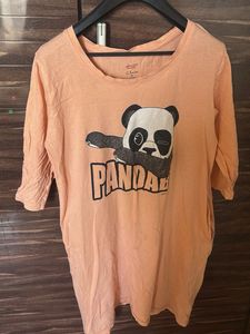 Cute Panda Graphic Tee