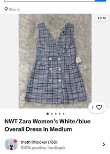 Zara Tweed Mini Dress