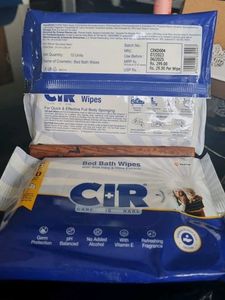 CIR Soft Body Cleansing Wet Bed Bath Wipes  (Pack