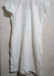 A White Chikankari Kurti