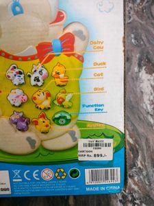 Cartoon Elephant Piano Toy