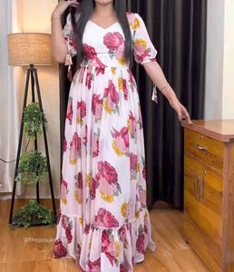 Long Floral Dreamy Dress