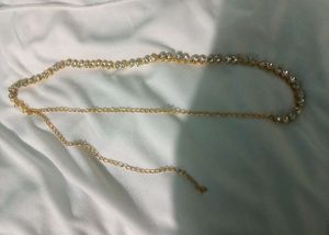 Golden Stone Embellished Waist Band