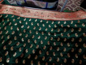 New pure Silk Saree With Stitched Blouse