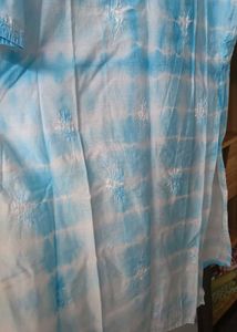 New Lucknowi Tie Die Kurti