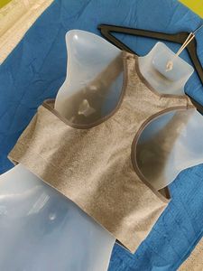 Comfortable Grey Sports Bra