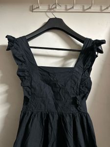 Black Ruffle Dress