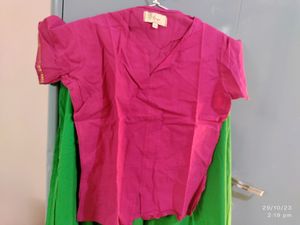 South Indian Style Skirt And Top