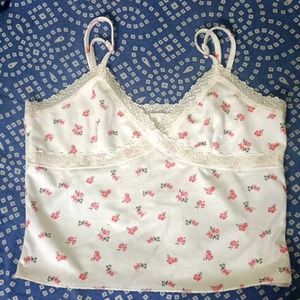 Floral Lace Cami Top