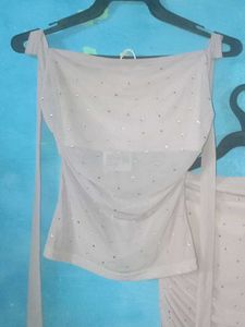 Sparkly Sheer Top