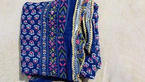 Women Cotton Frock Suit