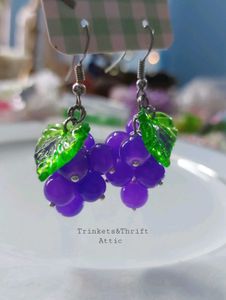 Fruity Grapes Earrings