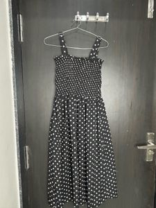 Polka Dot Midi Dress