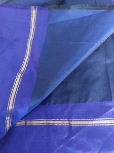 Blue Shades Soft Silk Saree