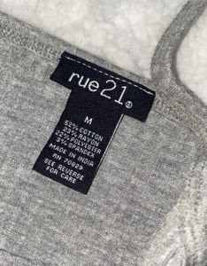 perfect fitted grey tank top