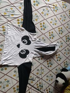 Panda Pajama Top