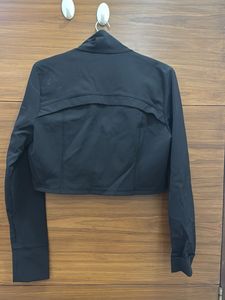 Black Cropped Jacket