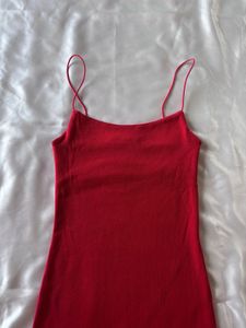Zara Red Bodycon Mini Dress