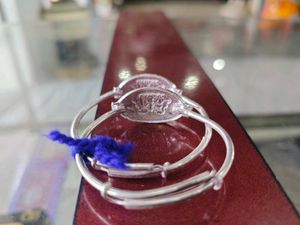 Baby Pure Silver Bangles