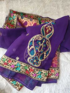 BEAUTIFUL PATLI SAREE 💜