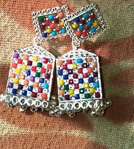 Colorful Jhumka Earrings