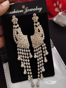 Sparkling Dangle Earrings