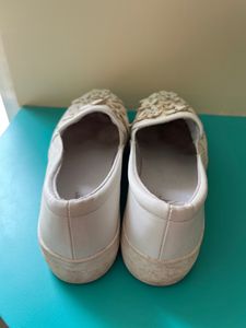 Brash Brand White Casual Shoes UK 5