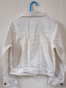 White Denim Jacket