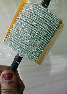 Sparkling Crystal Bangle Set