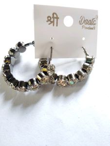 Stone Finished Earring