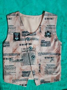 Printed Vest